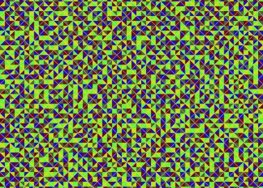 Color Rhombus tile tessellation pattern illustration