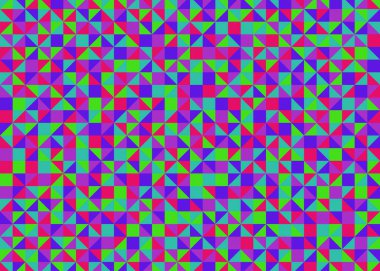 Color Rhombus tile tessellation pattern illustration