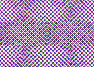 Color Rhombus tile tessellation pattern illustration