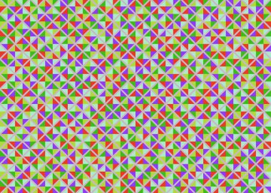 Color Rhombus tile tessellation pattern illustration