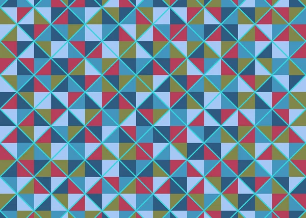 Color Rhombus tile tessellation pattern illustration