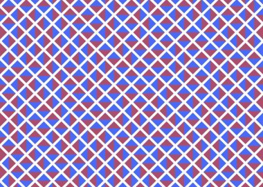 Color Rhombus tile tessellation pattern illustration