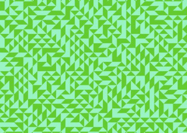 Color Rhombus tile tessellation pattern illustration