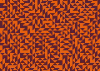 Color Rhombus tile tessellation pattern illustration