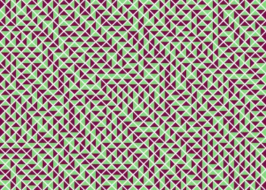 Color Rhombus tile tessellation pattern illustration