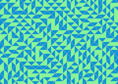 Color Rhombus tile tessellation pattern illustration