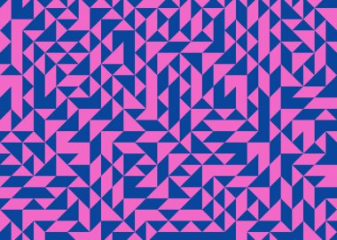 Color Rhombus tile tessellation pattern illustration