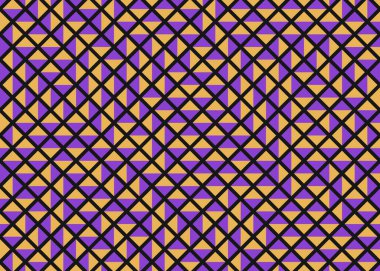 Color Rhombus tile tessellation pattern illustration