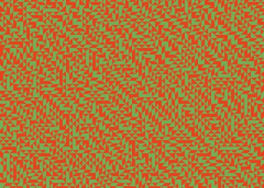 Color Rhombus tile tessellation pattern illustration