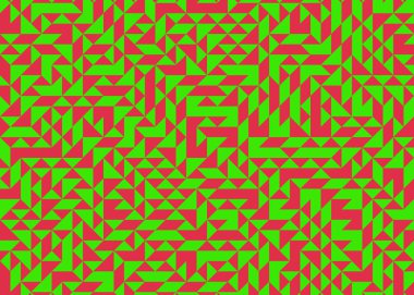 Color Rhombus tile tessellation pattern illustration