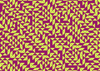 Color Rhombus tile tessellation pattern illustration