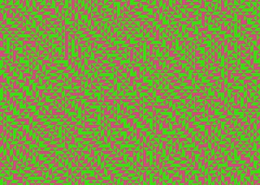 Color Rhombus tile tessellation pattern illustration