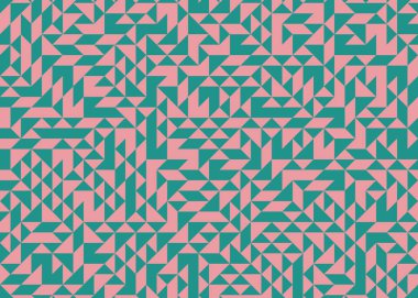 Color Rhombus tile tessellation pattern illustration