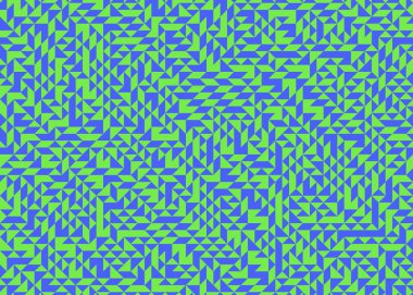 Color Rhombus tile tessellation pattern illustration