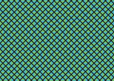 Color Rhombus tile tessellation pattern illustration