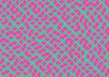 Color Rhombus tile tessellation pattern illustration