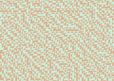 Color Rhombus tile tessellation pattern illustration