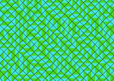 Color Rhombus tile tessellation pattern illustration