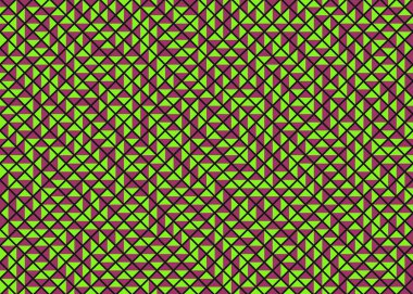 Color Rhombus tile tessellation pattern illustration