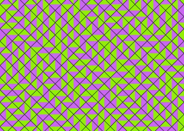 Color Rhombus tile tessellation pattern illustration