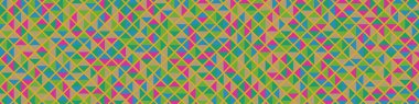 Color Rhombus tile tessellation pattern illustration
