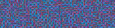 Color Rhombus tile tessellation pattern illustration