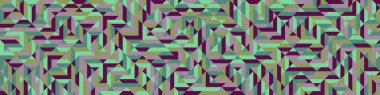 Color Rhombus tile tessellation pattern illustration