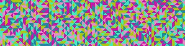 Color Rhombus tile tessellation pattern illustration