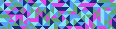 Color Rhombus tile tessellation pattern illustration