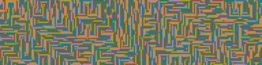 Color Rhombus tile tessellation pattern illustration