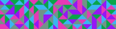 Color Rhombus tile tessellation pattern illustration