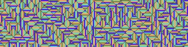 Color Rhombus tile tessellation pattern illustration
