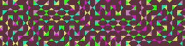 Color Rhombus tile tessellation pattern illustration