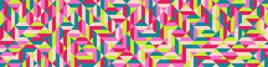 Color Rhombus tile tessellation pattern illustration