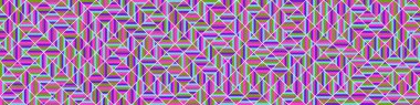 Color Rhombus tile tessellation pattern illustration