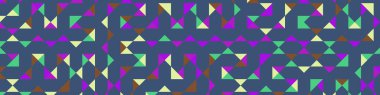 Color Rhombus tile tessellation pattern illustration