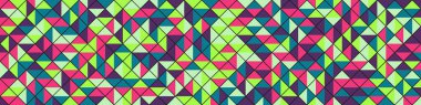 Color Rhombus tile tessellation pattern illustration