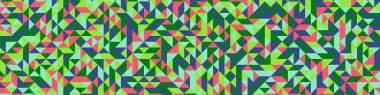 Color Rhombus tile tessellation pattern illustration