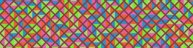 Color Rhombus tile tessellation pattern illustration