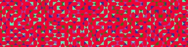 Color Rhombus tile tessellation pattern illustration