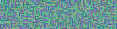 Color Rhombus tile tessellation pattern illustration