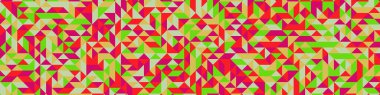 Color Rhombus tile tessellation pattern illustration