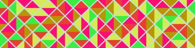 Color Rhombus tile tessellation pattern illustration