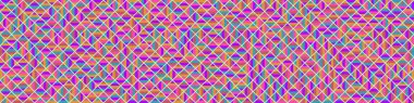 Color Rhombus tile tessellation pattern illustration