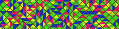 Color Rhombus tile tessellation pattern illustration