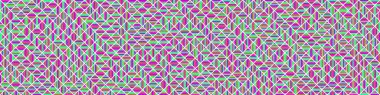 Color Rhombus tile tessellation pattern illustration