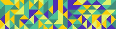 Color Rhombus tile tessellation pattern illustration