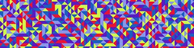 Color Rhombus tile tessellation pattern illustration