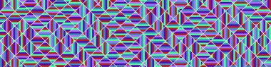 Color Rhombus tile tessellation pattern illustration