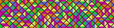 Color Rhombus tile tessellation pattern illustration